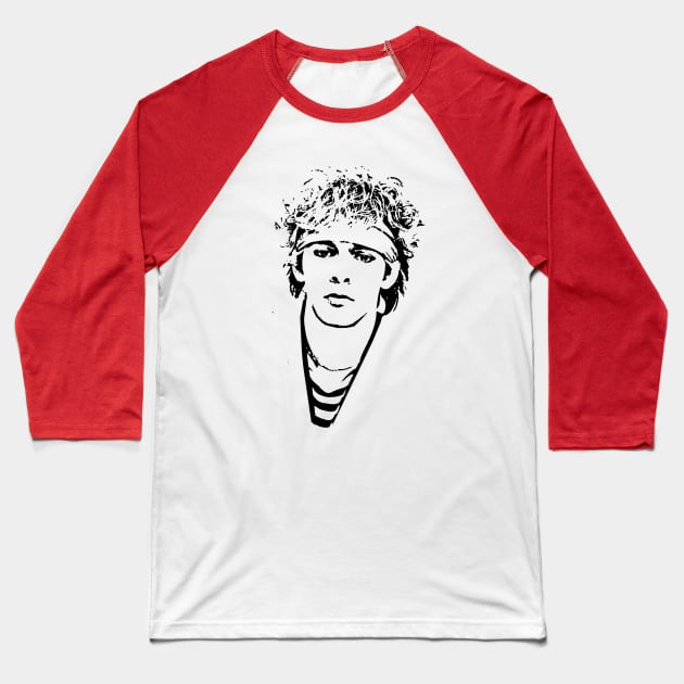 Nick Rhodes Duran Duran 1981 Exclusive Baseball T-Shirt by Pop Fan Shop